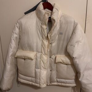 Levi's Off-White Puffer Jacket